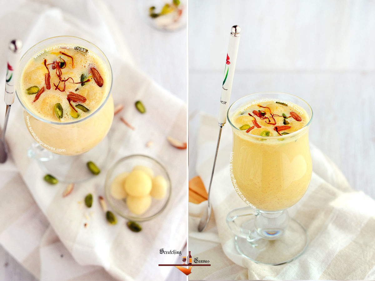 Instant Rasmalai Milkshake