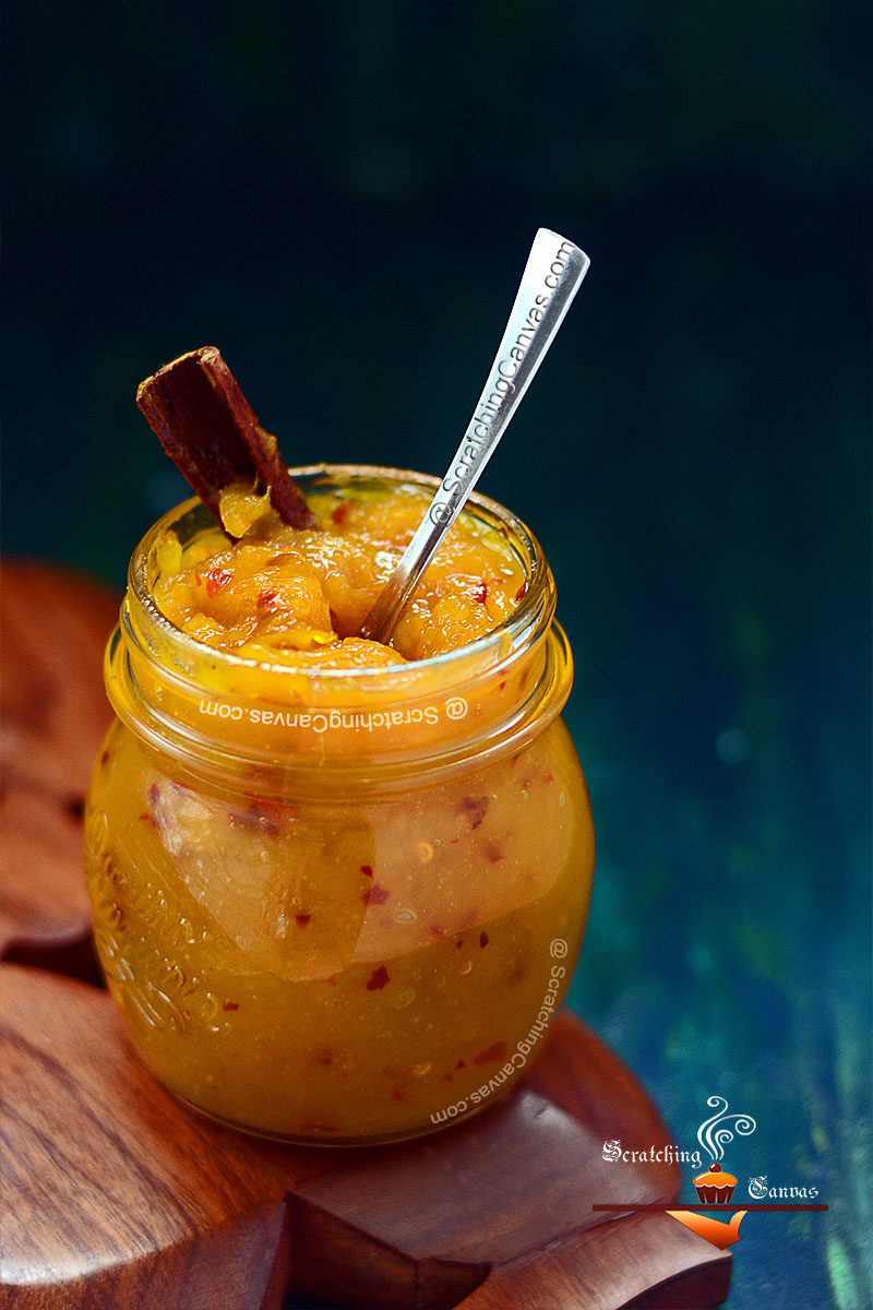 Mango Chilli Jam No pectin Recipe