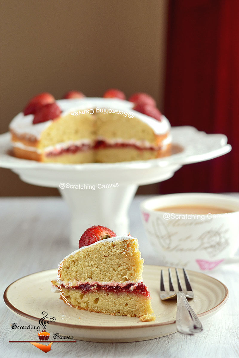 Classic Victoria Sponge Sandwich Cake Recipe