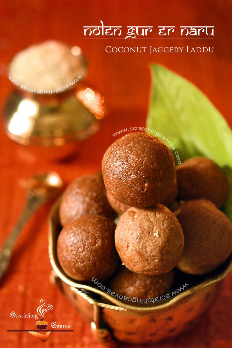 Coconut Jaggery Laddu Recipe