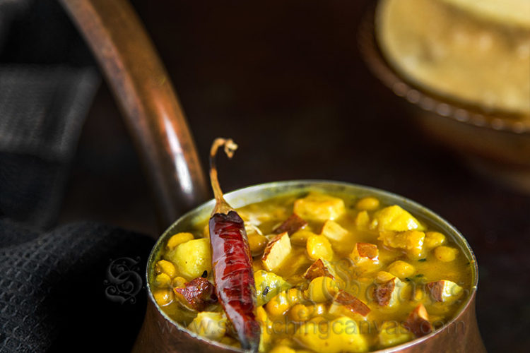 Bengali Cholar Dal Food Photography Styling