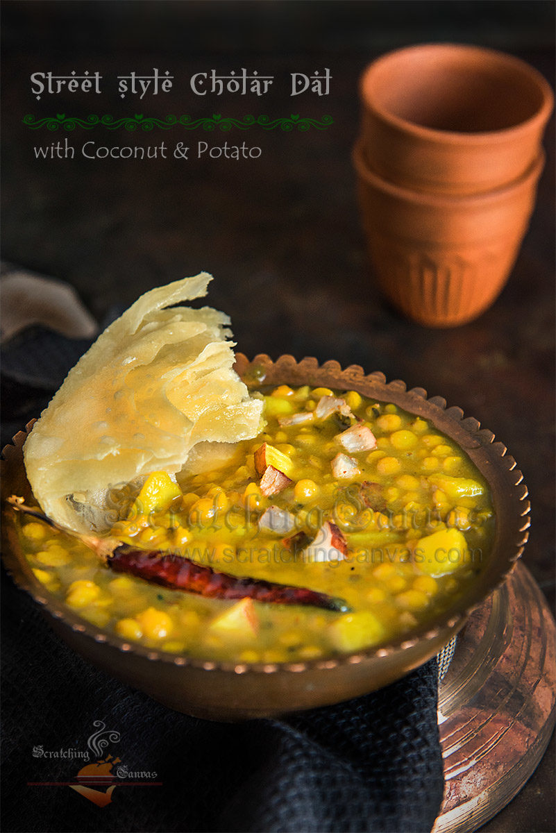 Kochuri Cholar Dal Recipe