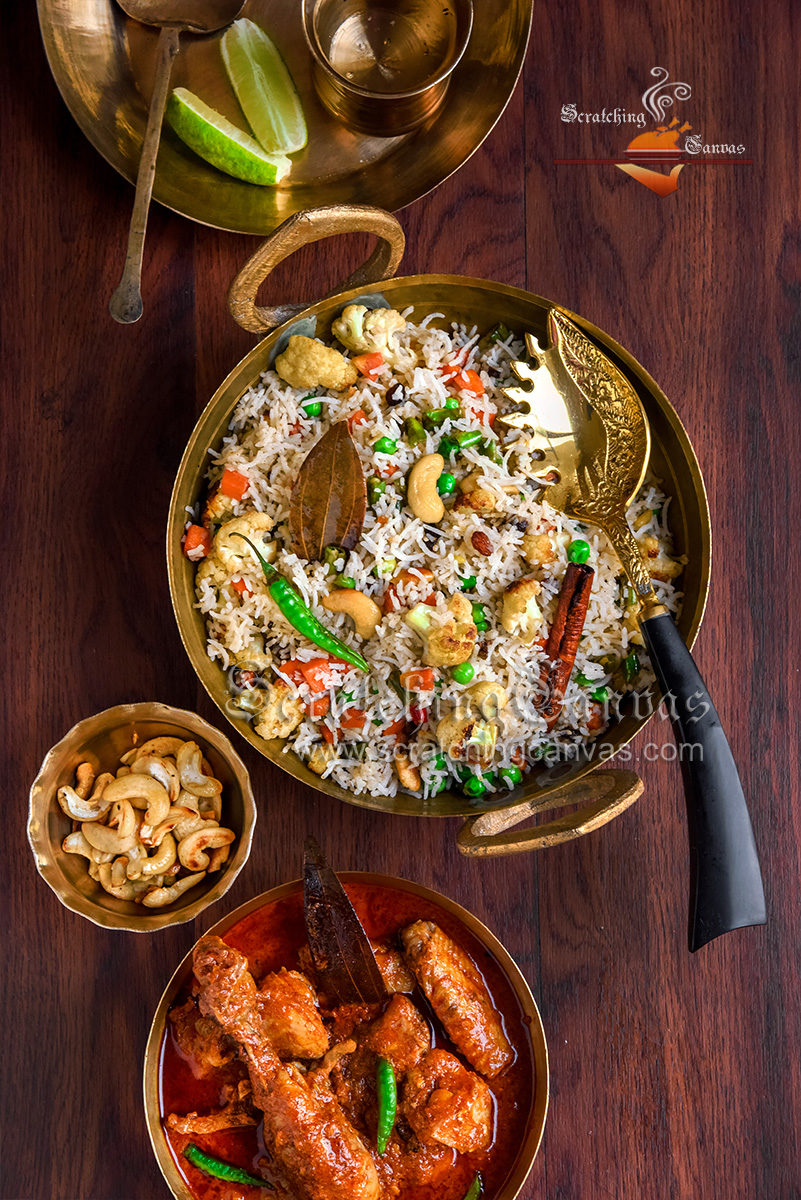 Bengali Ghee Bhat Biye Bari Food Photography Styling