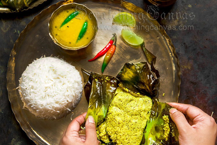 Bhetki Paturi Food Photography Styling