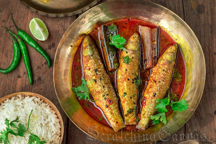 Bengali Fish Curry Rice Food Styling Photography