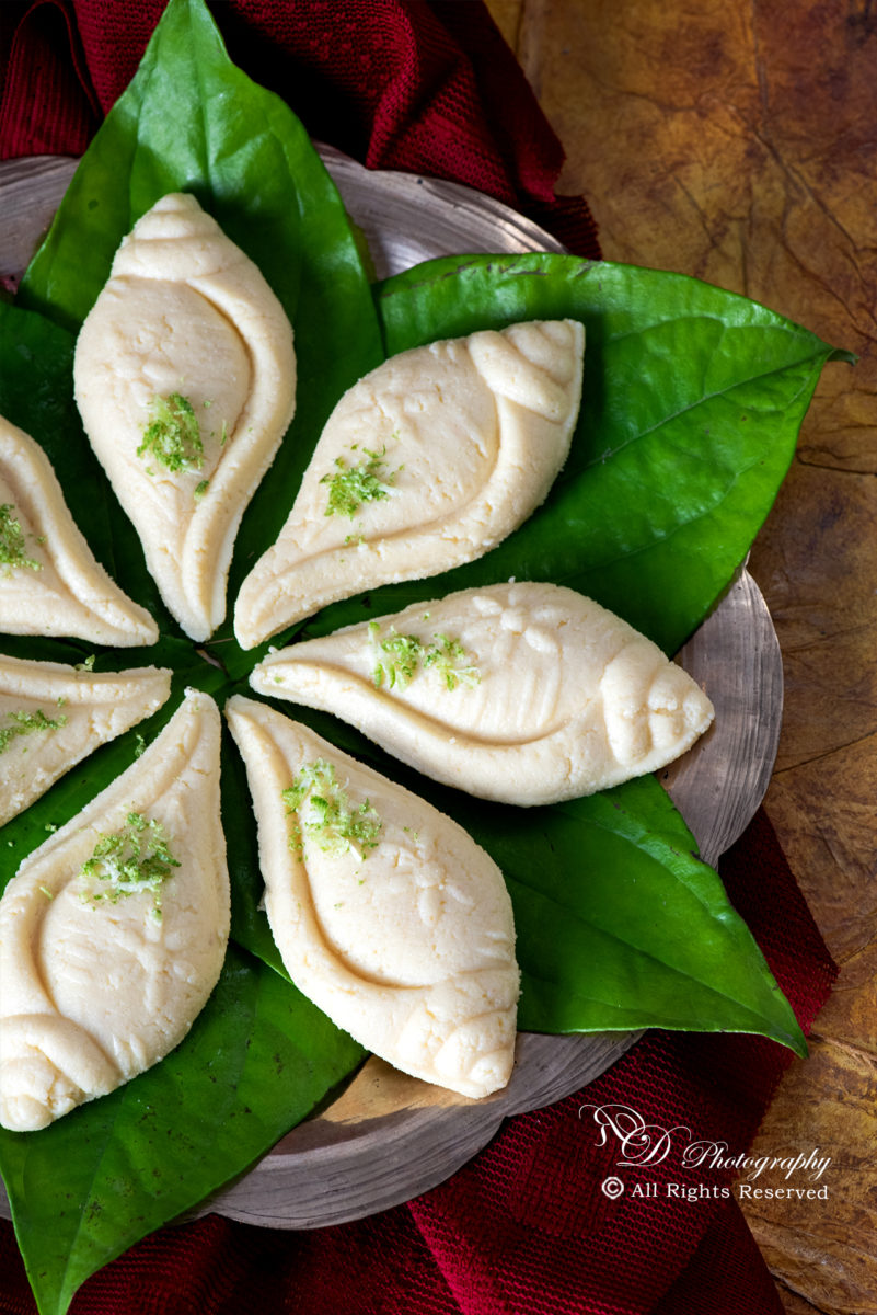 Lebu Sandesh Recipe | Bengali Sandesh with 3 ingredients and 5 mins ...